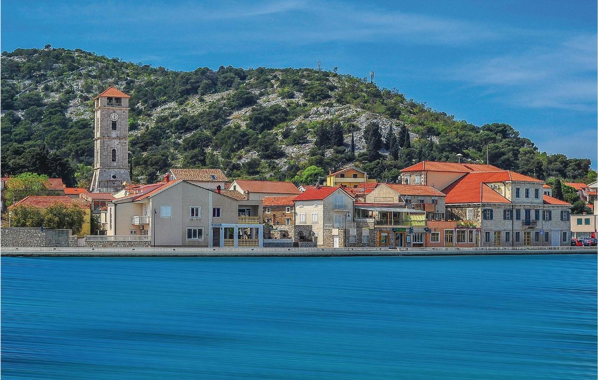 Gorgeous Apartment In Tisno With Kitchen Exterior foto